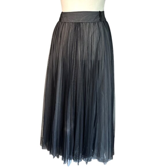Chanel FWRD Renew 2002 Flowy Dress in Black 36 Womens 3 Pc Skirt Top Set Vintage - Picture 8 of 15